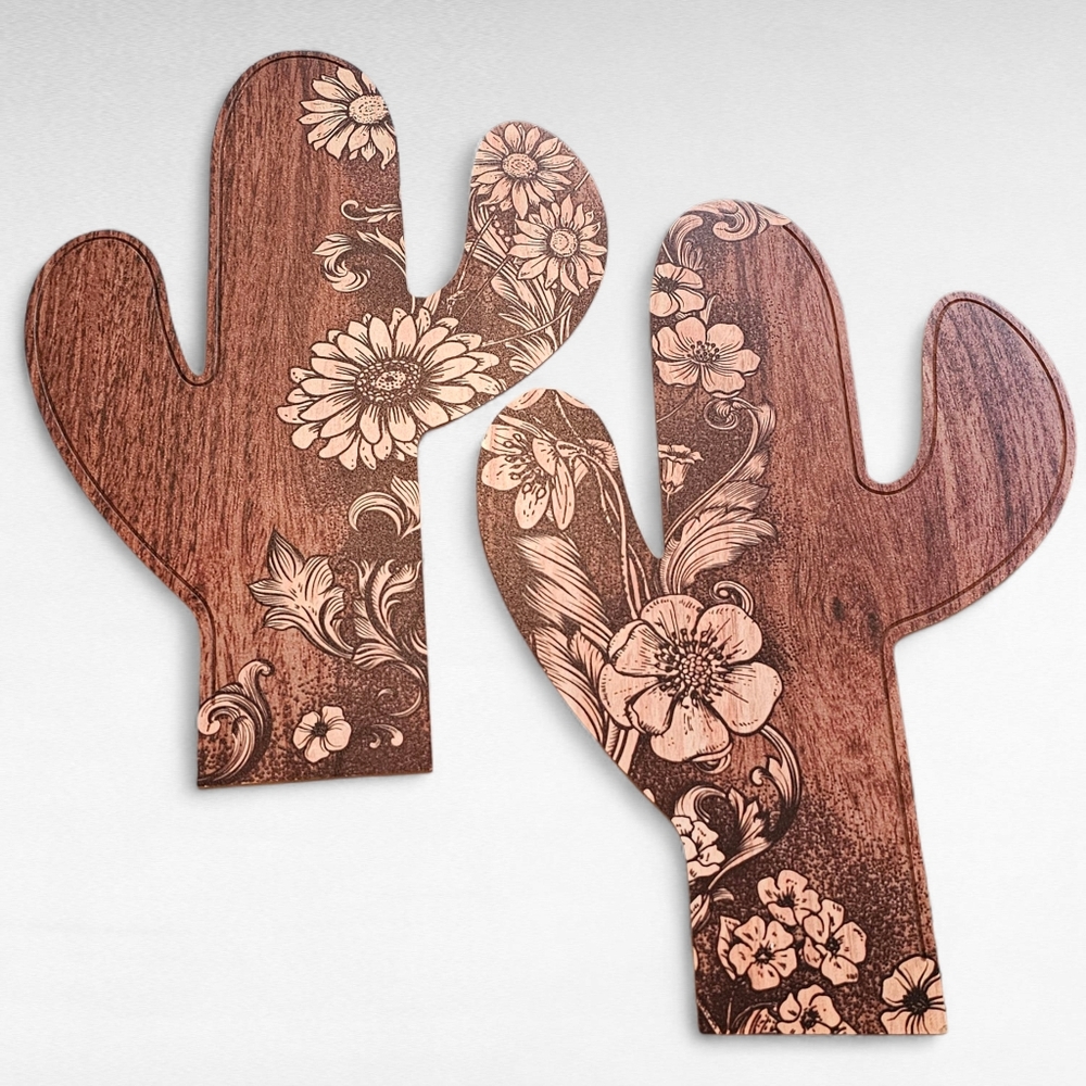 Western Sunflower 2 Pieces Wall Decor